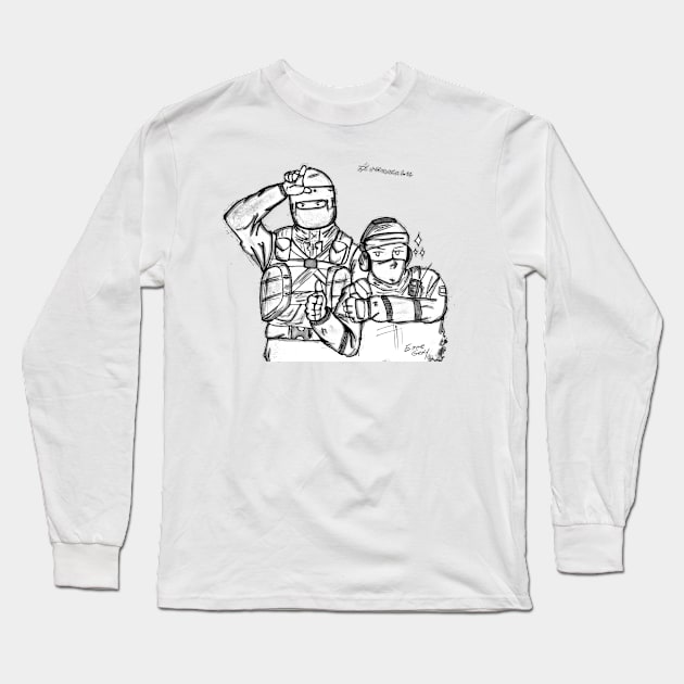 Inktober - 29 UNITED Long Sleeve T-Shirt by EmmeGray